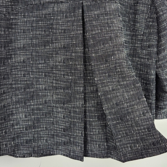 Rafaella Women's Size 12P Black & White Career Business Back Pleat Jacket - Picture 9 of 9